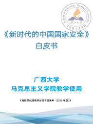 《新时代的中国国家安全》白皮书